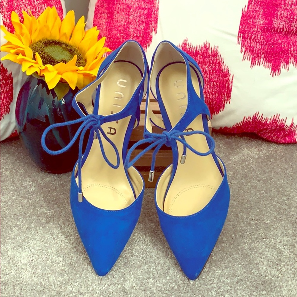 Beautiful royal blue heels